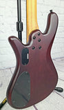 Spector NS Pulse II 4 String Bass Black Cherry Quilt Maple