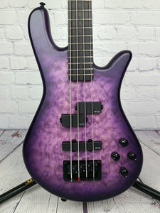 Spector NS Pulse II 4 String Bass Ultra Violet Quilt Maple