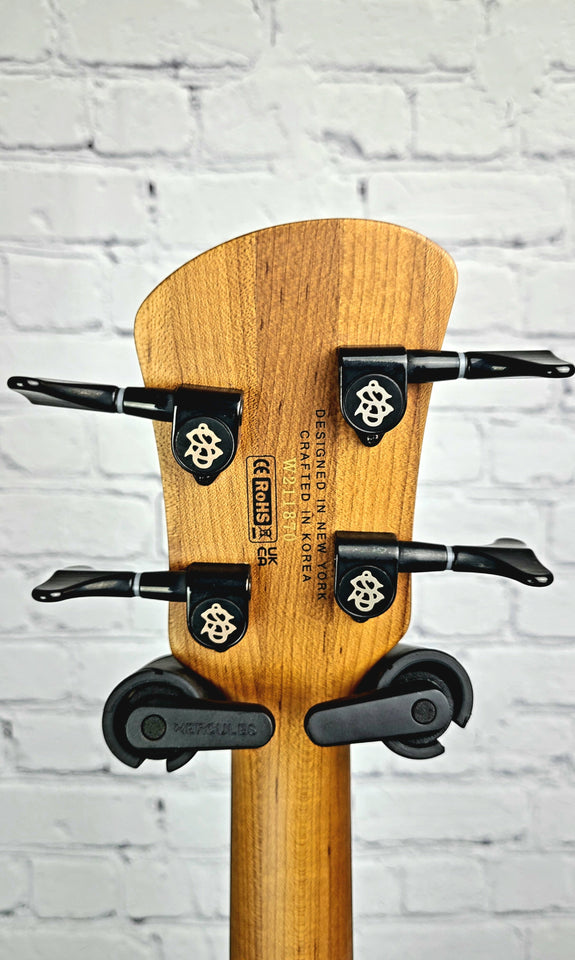 Spector NS Pulse II 4 String Bass Ultra Violet Quilt Maple