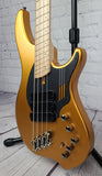 Dingwall NG3 4 String Nolly Bass Guitar Matte Gold Metallic Maple