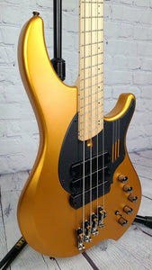 Dingwall NG3 4 String Nolly Bass Guitar Matte Gold Metallic Maple