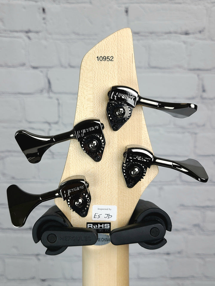 Dingwall NG3 4 String Nolly Bass Guitar Matte Gold Metallic Maple