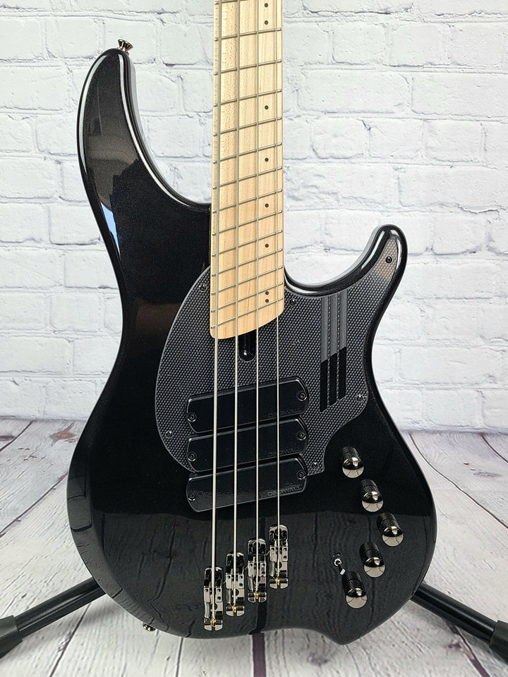 Dingwall NG3 4 String Nolly Bass Guitar Matte Black Maple