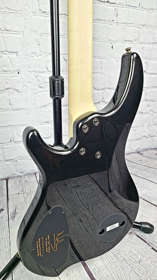 Dingwall NG3 4 String Nolly Bass Guitar Matte Black Maple