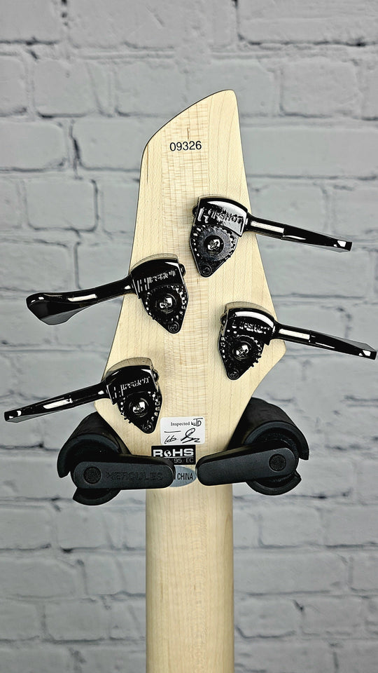 Dingwall NG3 4 String Nolly Bass Guitar Matte Black Maple