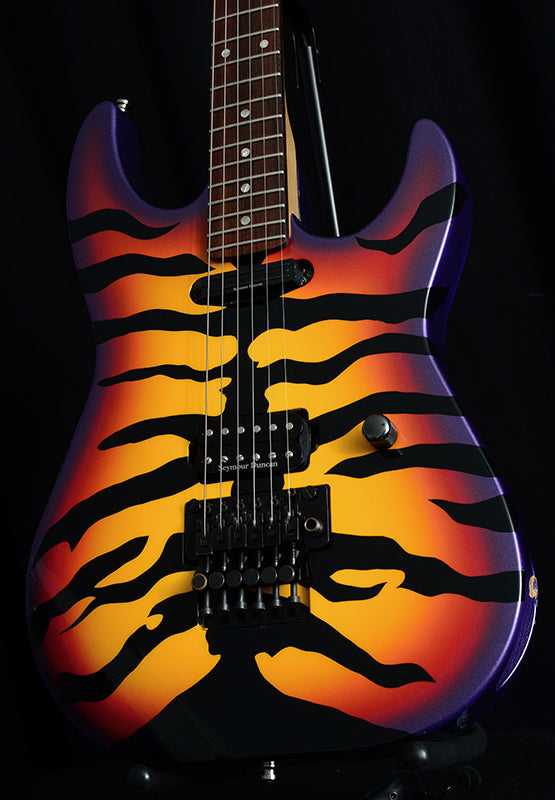 1988 ESP George Lynch Purple Tiger Electric Guitar