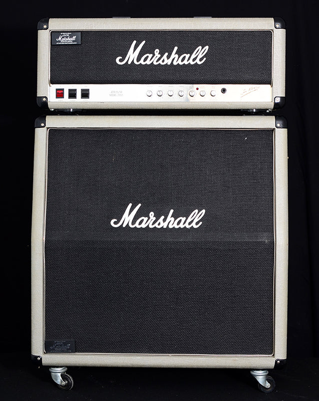 1986 Marshall 2555 JCM 25/50 Silver Jubilee Head And Cabinet Electric Guitar