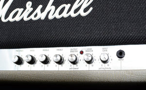 1986 Marshall 2555 JCM 25/50 Silver Jubilee Head And Cabinet Electric Guitar