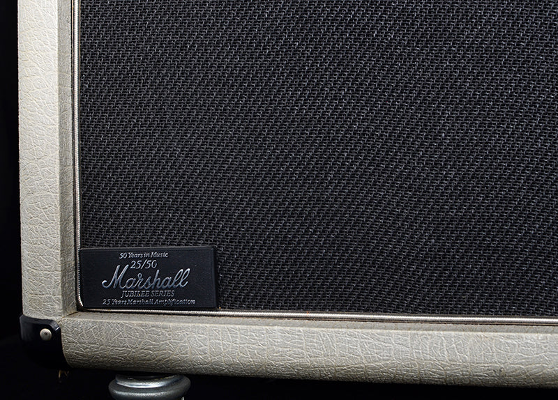 1986 Marshall 2555 JCM 25/50 Silver Jubilee Head And Cabinet Electric Guitar