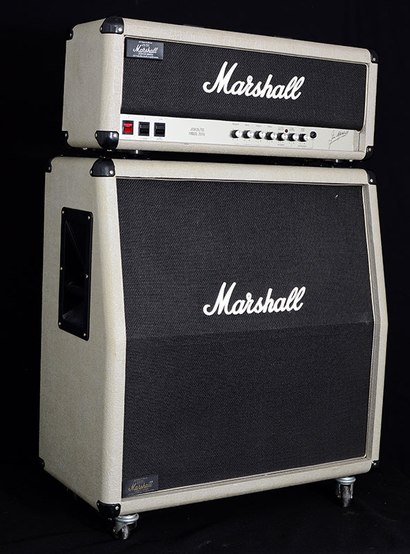 1986 Marshall 2555 JCM 25/50 Silver Jubilee Head And Cabinet Electric Guitar