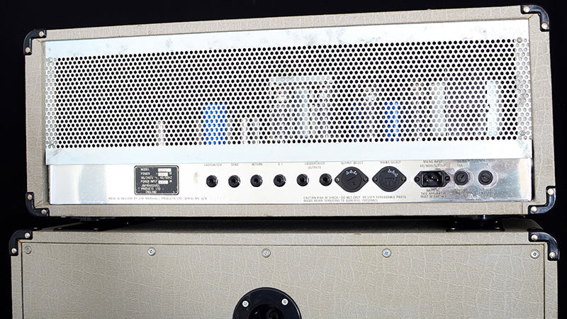 1986 Marshall 2555 JCM 25/50 Silver Jubilee Head And Cabinet Electric Guitar