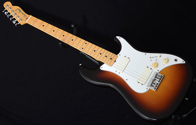 1983 Fender Squier Bullet H2 3 Tone Sunburst Electric Guitar