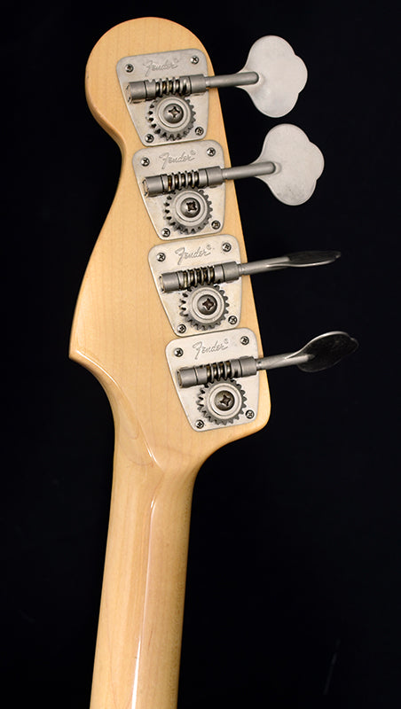 1976 Fender Precision Bass Fretless Olympic White Electric Guitar