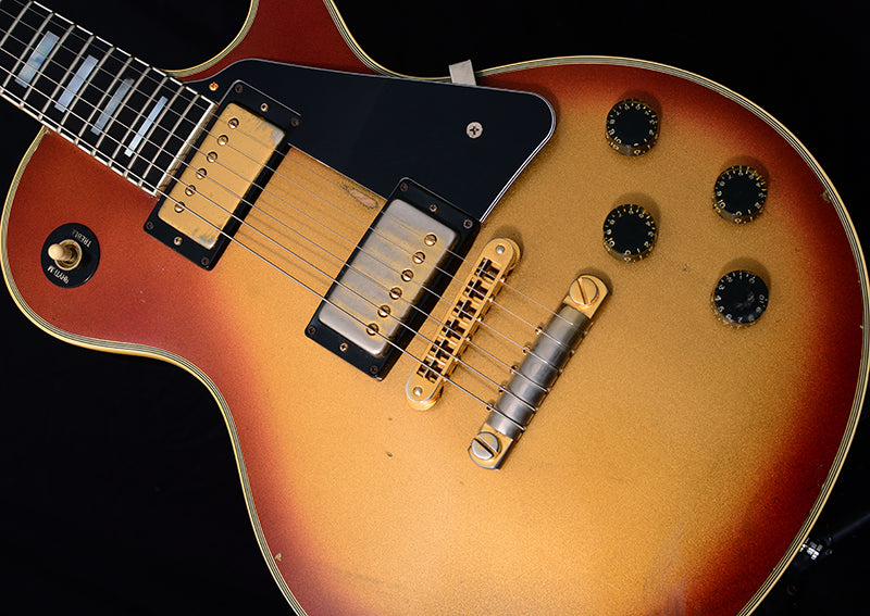 1981 Gibson Les Paul Custom Goldburst Electric Guitar