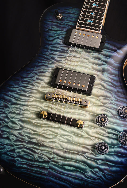 Paul Reed Smith Private Stock Singlecut McCarty 594 Semi-Hollow Sub Zero Glow Smoked Burst